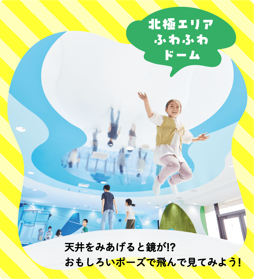 北極エリアふわふわドーム